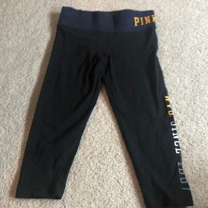 Victoria secret pink Capri yoga pants